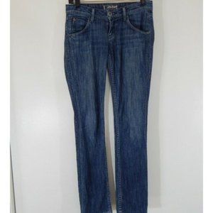 JEANS straight leg flap pocket denim 25